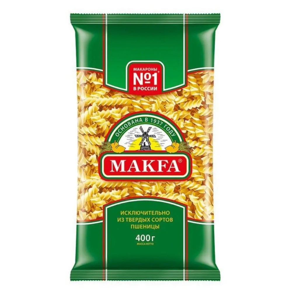 Макфа 400г Спирали макиздел1х20 68₽