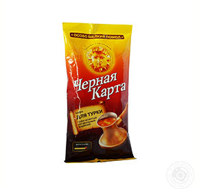 Кофе Черная Карта молотый для турки 100гр