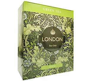 Чай Добрыня зеленый Green Tea London Tea Club конверт 100х2гр