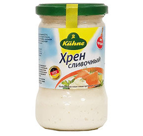 Хрен KUHNE сливочный с/б 250г 