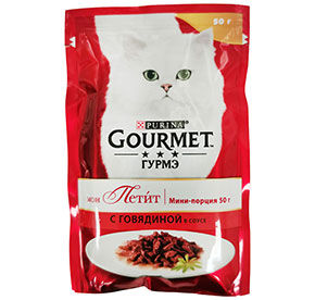 GOURMET MON PETIT Говяд 30x50г RU Пурина