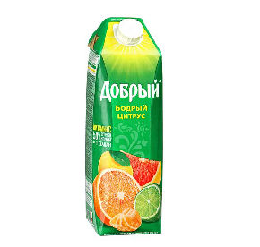Нектар Добрый Бодрый цитрус 1л