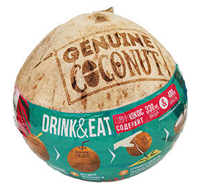 Кокос питьевой 1шт