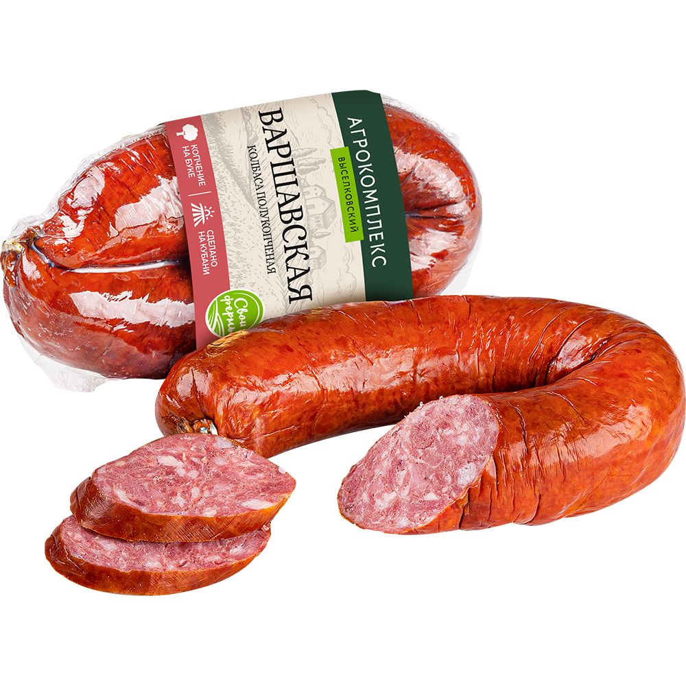 Колбаса пк Варшавская 350 гр Агрокомплекс 160₽