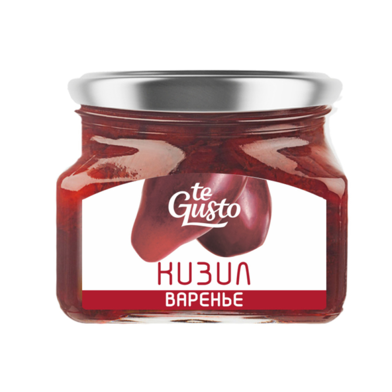 Варенье из кизила 430гр te Gusto ст/б