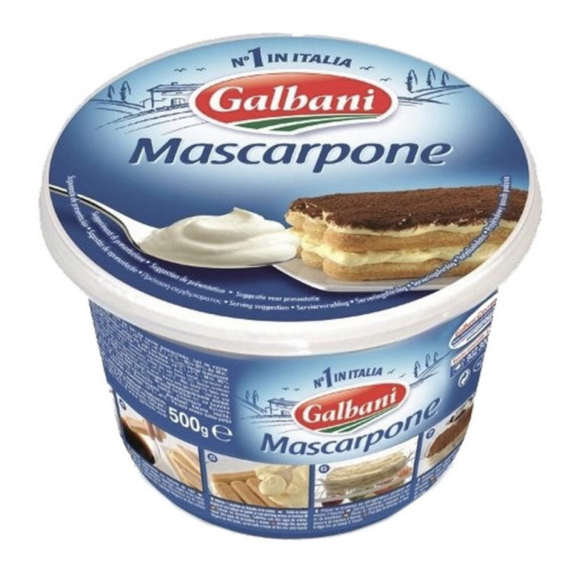 СЫР МАСКАРПОНЕ 500 гр GALBANI (для Мантеры)