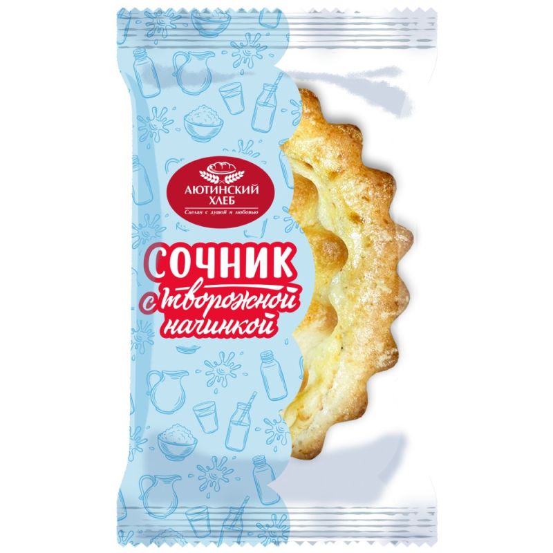 Сочник с творожной начинкой в упаковке 0,090 кг ИП Гуковская