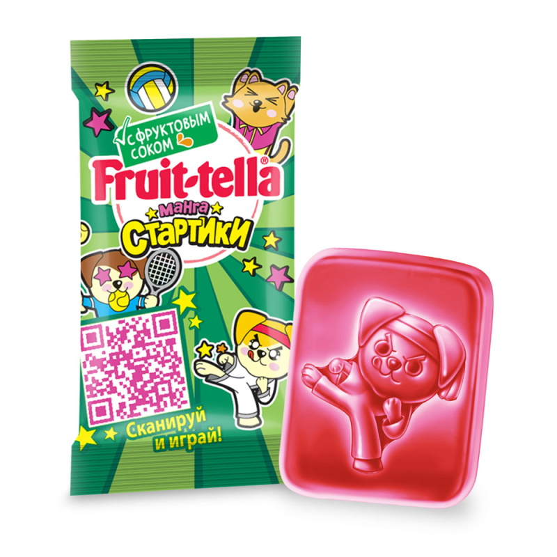 Мармелад жевательный 2Д-Мини Манга Стартики Fruittella 10 г