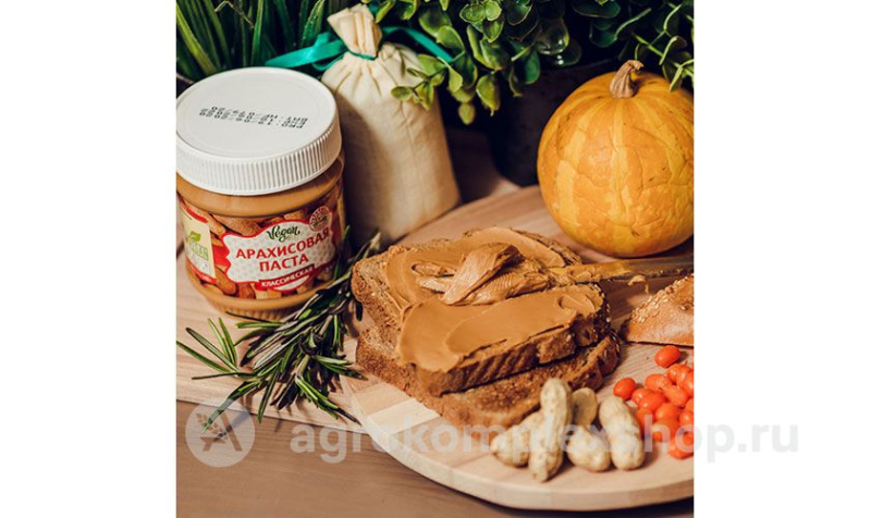 Арахисовая паста классическая Азбука продуктов 340гр