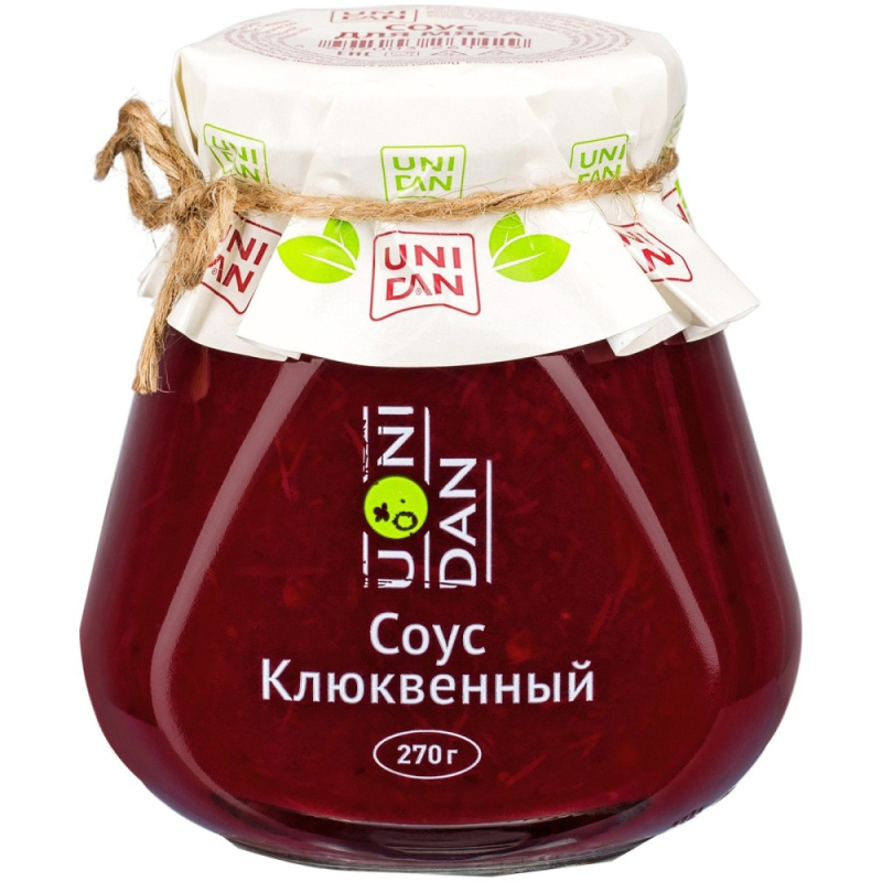Соус 100 гр Uni Dan Клюквенный ст/б