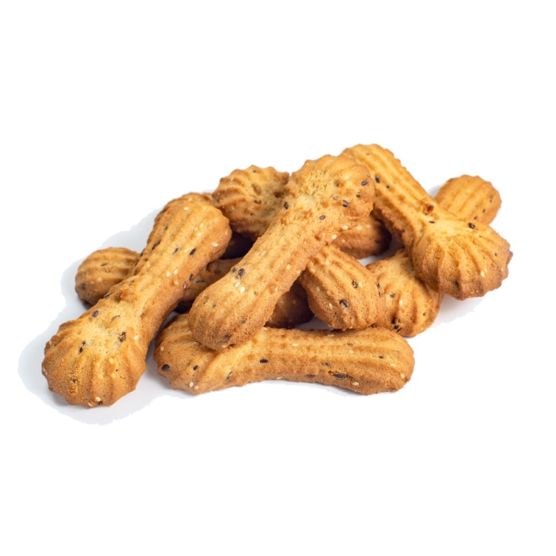 Печенье сдобное Полоски с семенами Сочинский ХК( 2 кг) (для Мантеры)