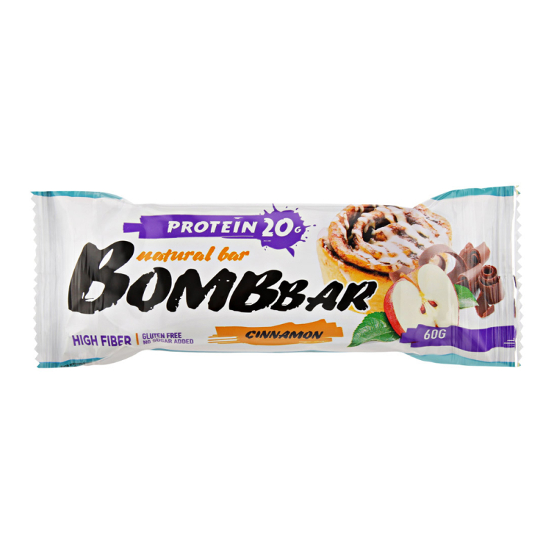 Батончик BOMBBAR негл. смород-черн панкейк 60г