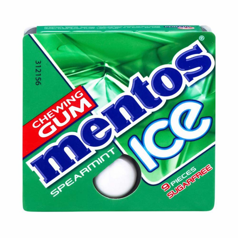 Жевательная резинка Mentos Ice сладкая мята блистер 12,9 г