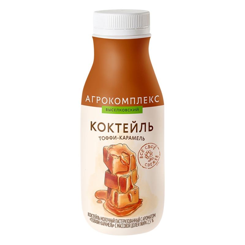 Молочный коктейль Тоффи-Карамель 2,5% 300мл