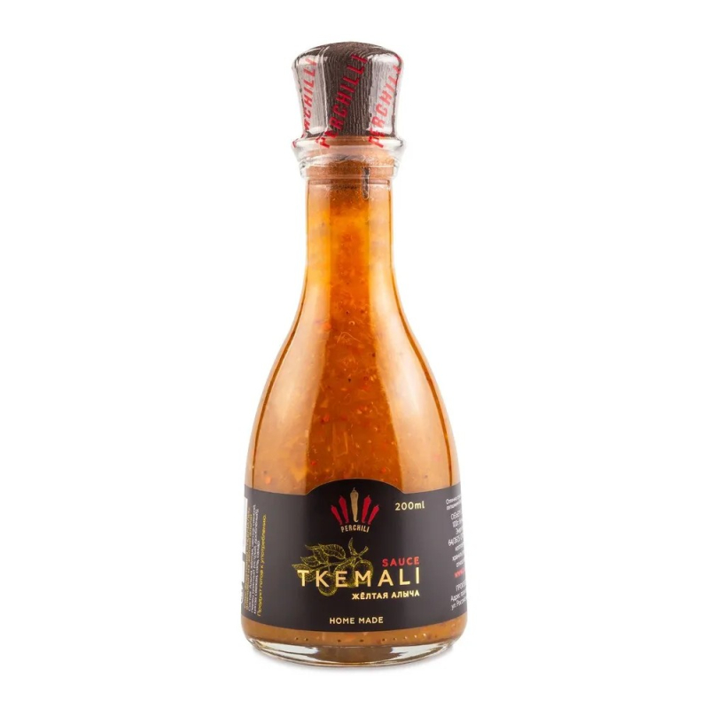 Соус Perchili 200мл Ткемали  из жёлтой алычи ст/бут