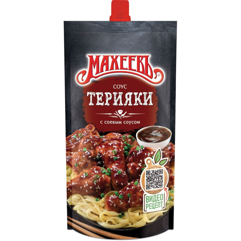 Соус 230 гр Махеевъ Терияки с соевым соусом д/п