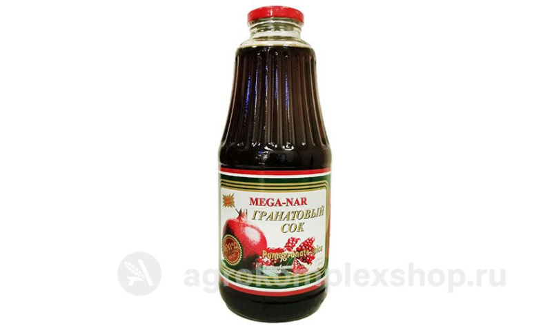 Сок гранатовый Mega с/б 1л Nar 