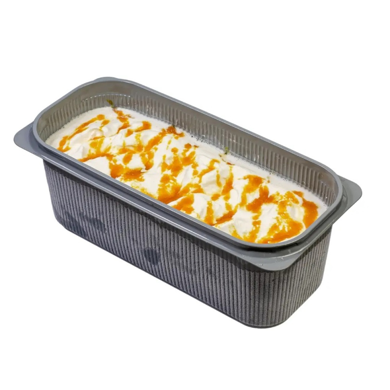 Контейнер "Мороженое сливочное с дыней", МДЖ 8-9%, 2,5кг/2шт ТМ "CREDO" (для Мантеры) [м]