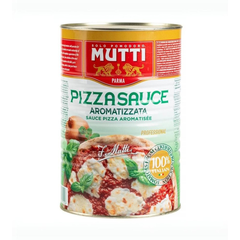 Томатный соус для пиццы ароматизированный "Мутти" (4,100 кг) ж/б кор. 3 шт.(для Мантеры)