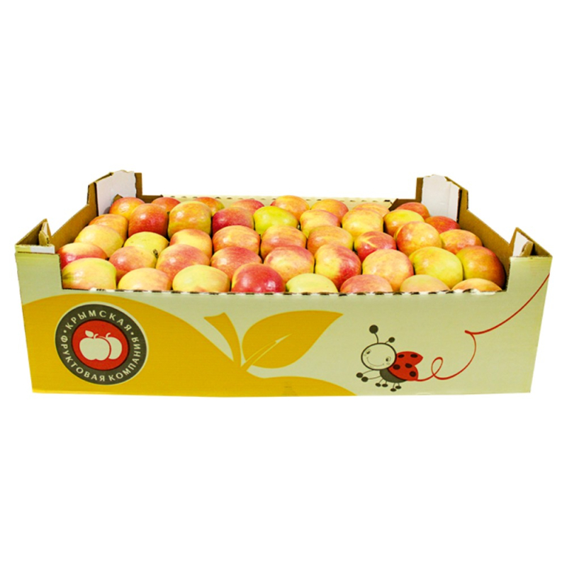 Яблоко Южное 1сорт-Ассорти-в гофролотке 14 кг Агрокомплекс