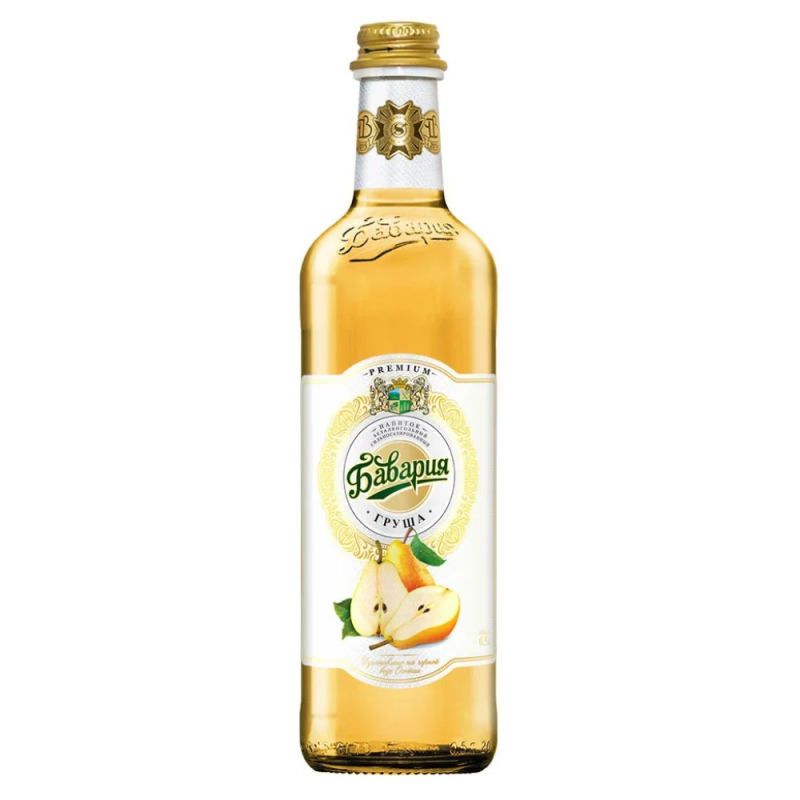 Напиток БАВАРИЯ Премиум Груша газированный 0,5 л