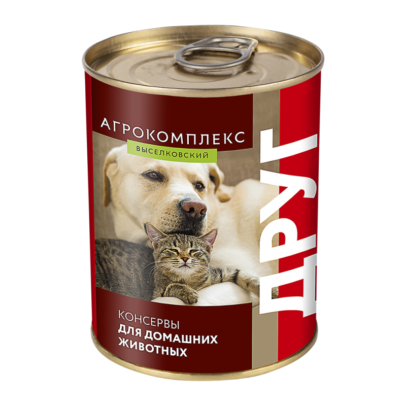 Консервы для домашних животных Друг 350гр