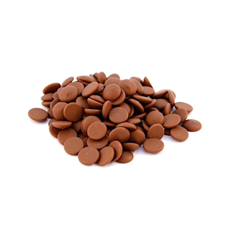 Шоколад молочный  ТМ Cargill 34% какао контейнер  2,5 кг охл. (для Мантеры) 