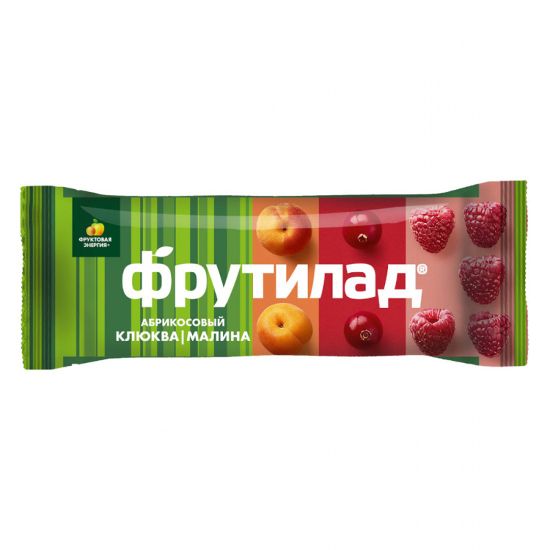 Батончик клюква малина Фрутилад 30гр