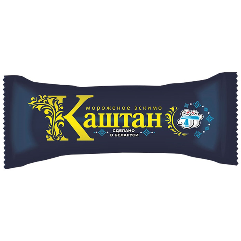 Эскимо Каштан пломбир 80гр/36шт Минск (для Мантеры)