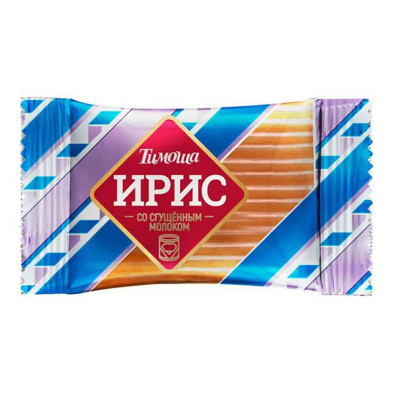 Ирис со сгущеным молоком Тимоша 100гр