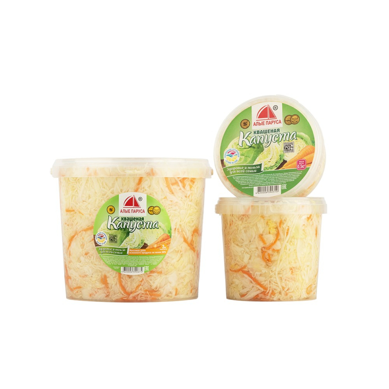 Капуста квашенная свеж 1 кг (для Мантера)