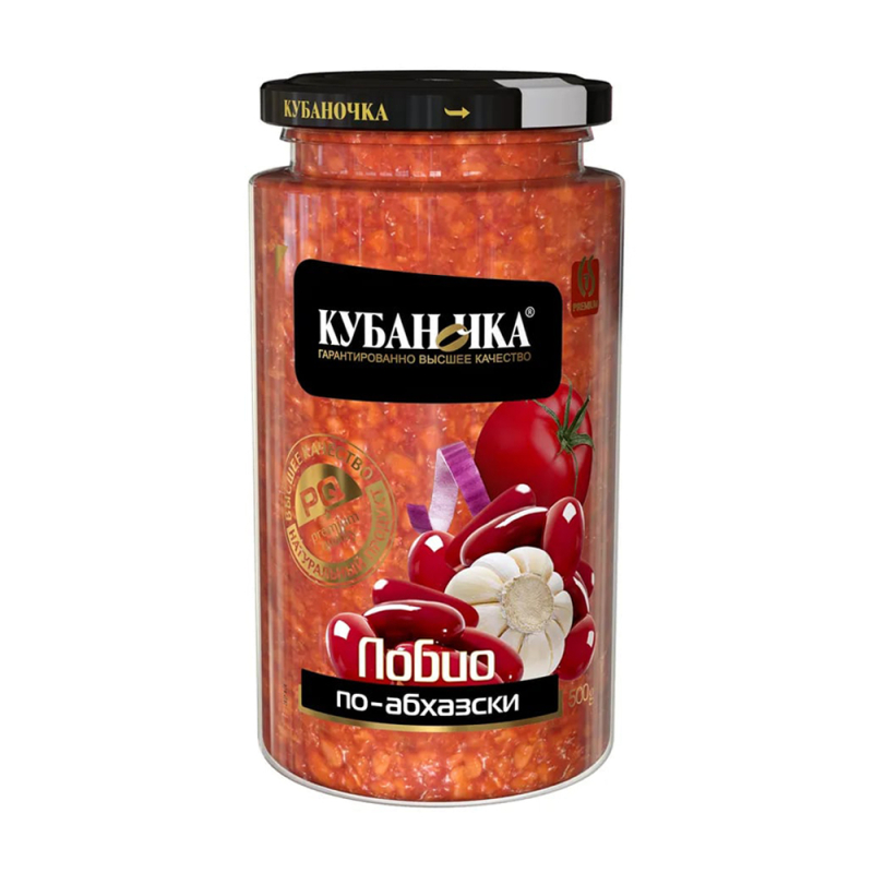 Лобио по- абхазски Кубаночка Гранд Стар с/б, 500 г