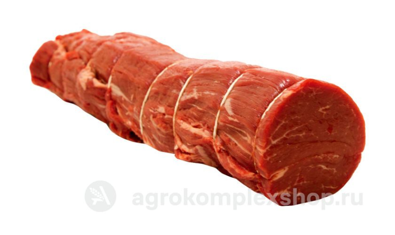 П/ф мяс.из высок.гов.крупн.б/к кат.А Вырез.Тендерл."Tenderloin"Вак.уп.(Choice)охл 1кг Агрокомплекс