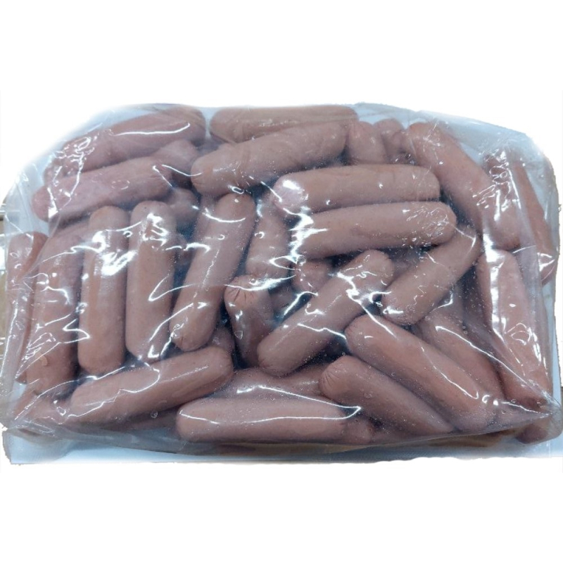 сосиски Венские Мини без оболочки 1 кг Продукт мяс.колб.изд.вар.кат.Б охл. Агрокомплекс