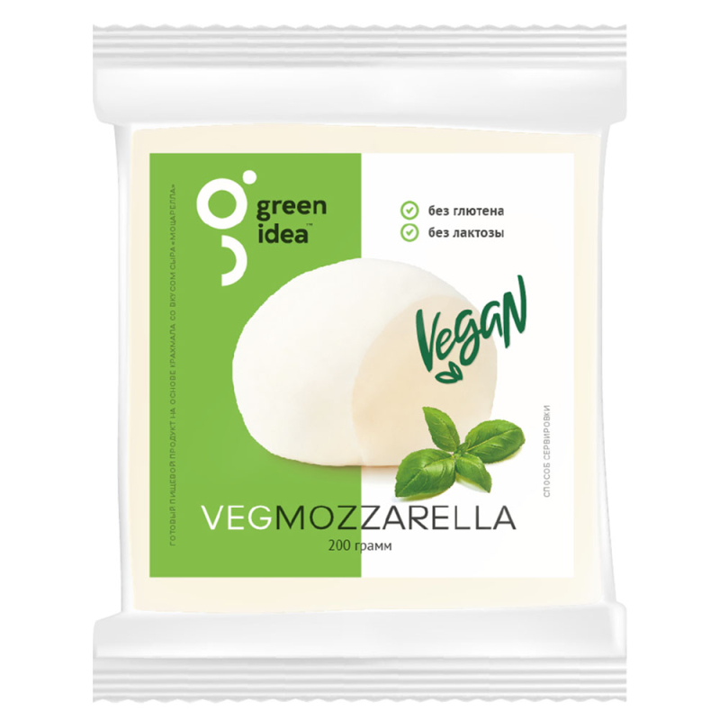 Сыр растительный Green Idea Моцарелла 200гр