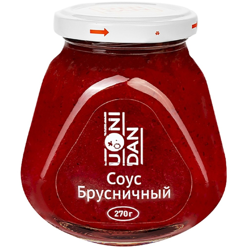 Соус 100 гр Uni Dan Брусничный ст/б