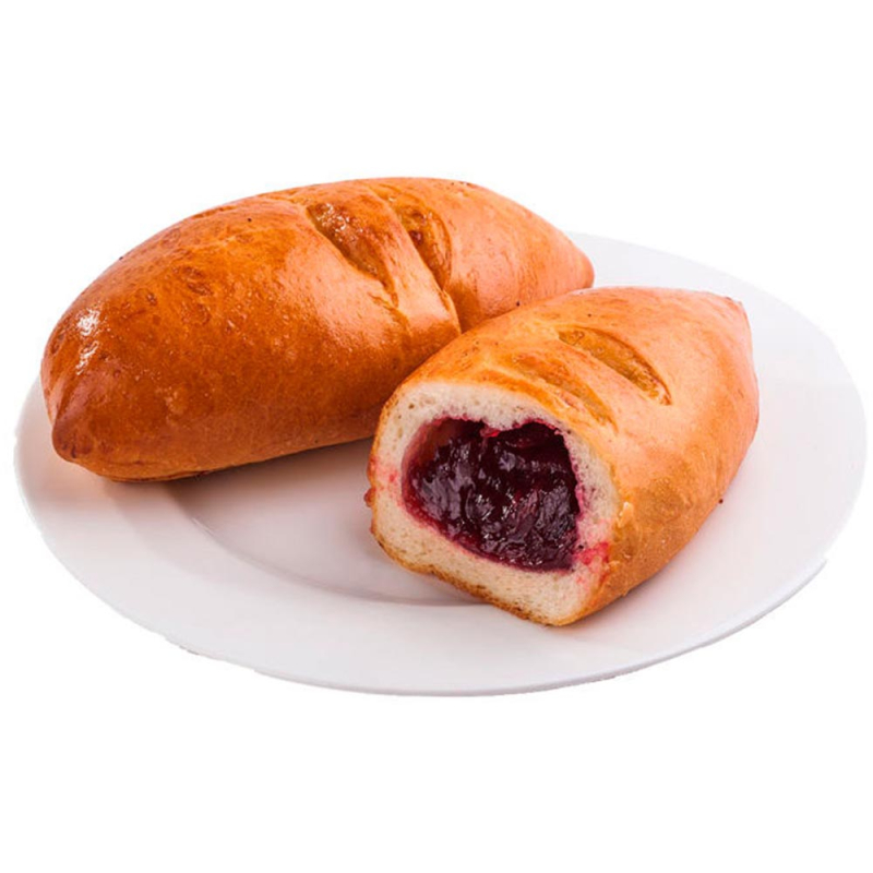 Пирожок печеный с вишневой начинкой 100гр, ООО "ГастроПарк"