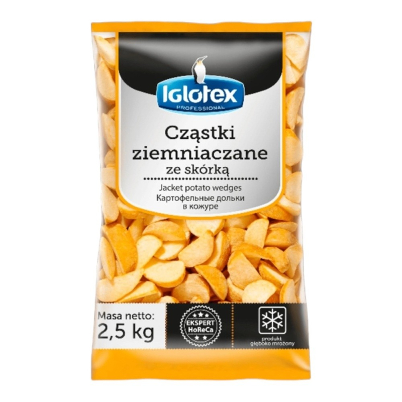Картофельные дольки с кожурой "IGLOTEX Professional", зам., 2,5кг 1*5 (для Мантеры)