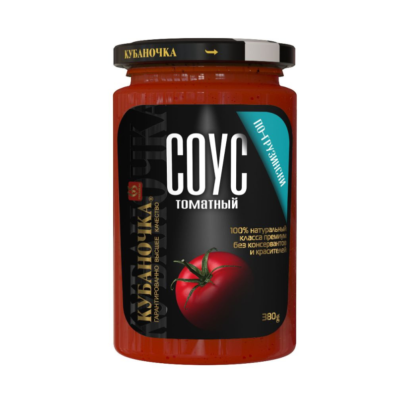 Соус по-грузински Кубаночка 380гр