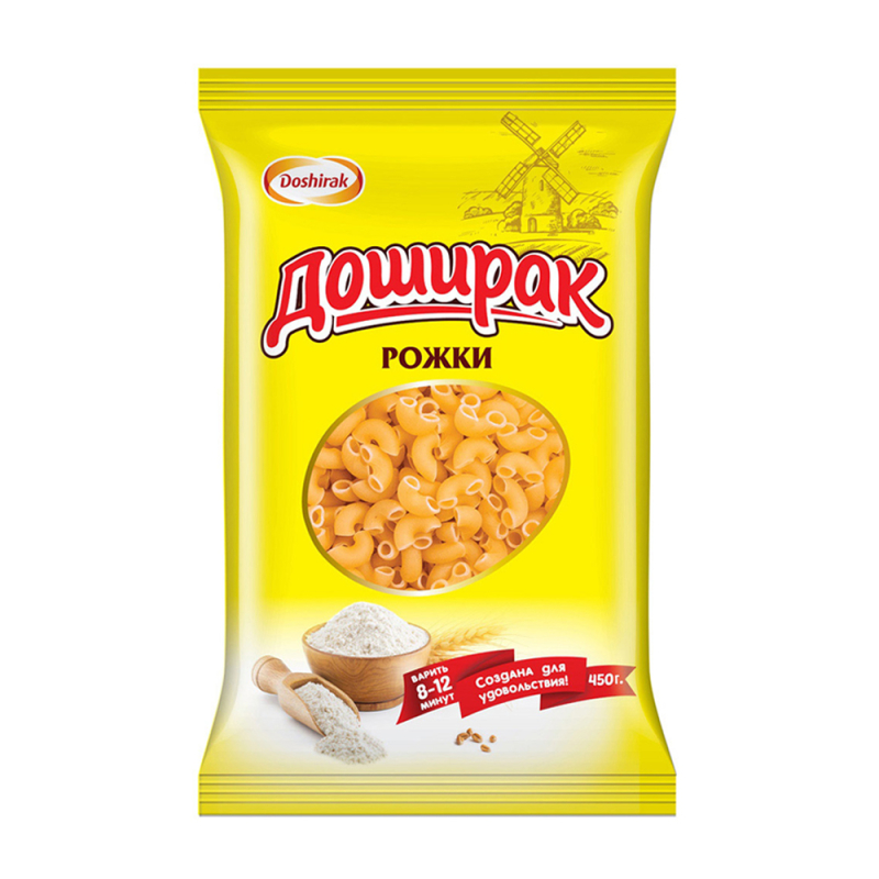 Рожки Doshirak 450гр
