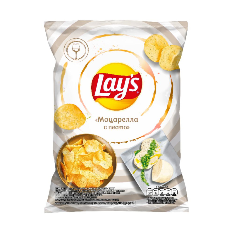 Чипсы Моцарелла с песто Lay's 95гр