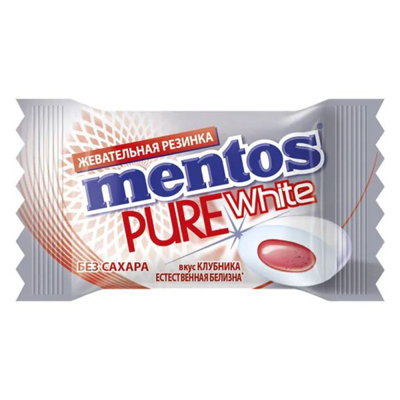 Жевательная резинка Mentos Pure Fruit фруктовая в ассортименте 2г