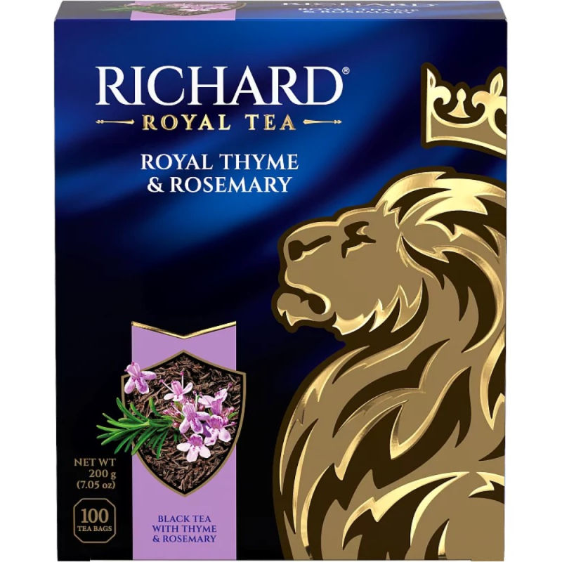 Чай Ричард Роял Тайм энд Роземари (2гх200пак) (для Мантеры)
