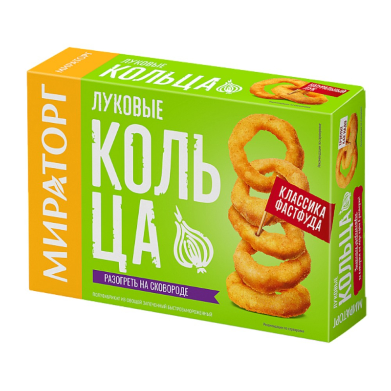 Кольца Луковые замороженные 250 г