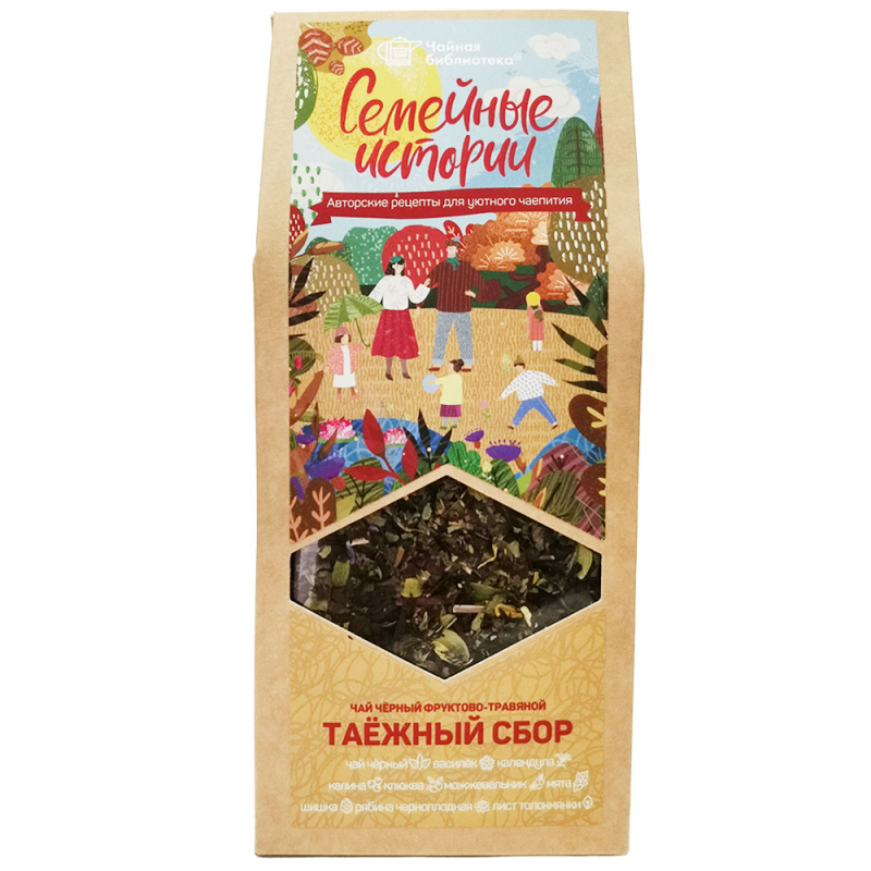 Чай черный Таежный сбор Семейные истории 80гр