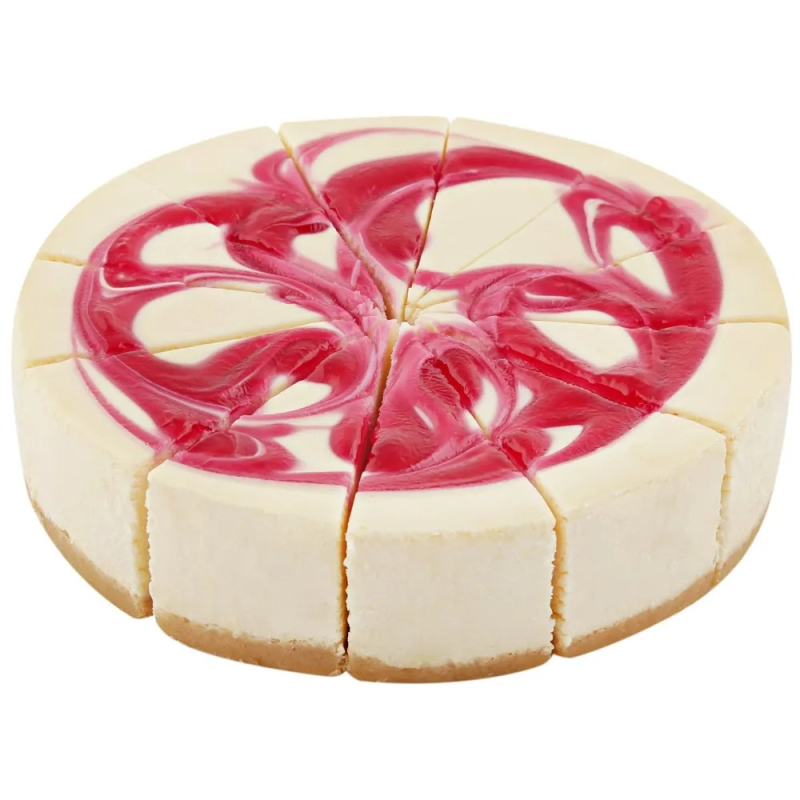 Чизкейк New-York с малиной Чизберри 1,2 кг/12 порций ( для Мантера)