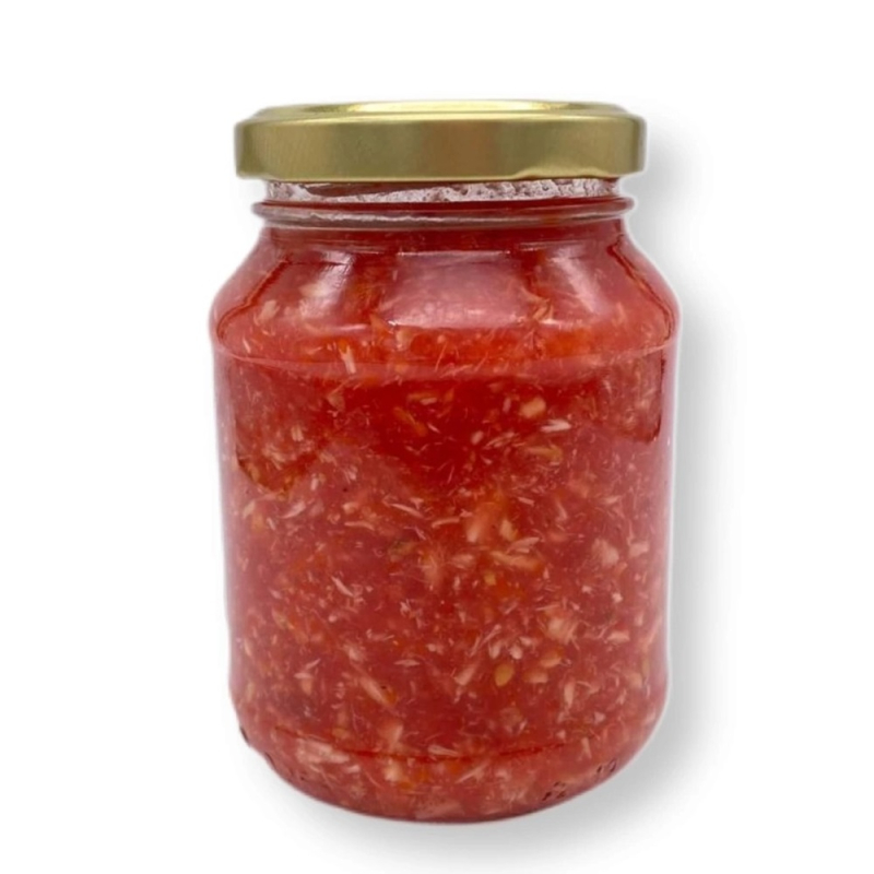 Хрен по-домашнему с томатом 250гр