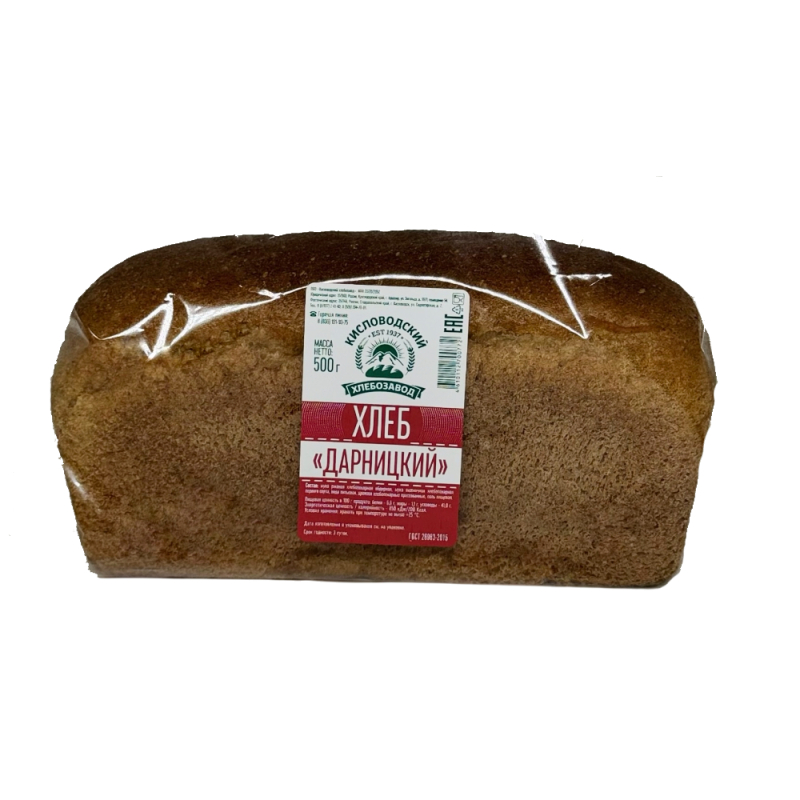 Хлеб Дарницкий 0,5 кг Кисловодский ХЗ