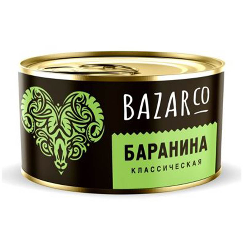 Консервы Баранина классическая BazarCo 325гр
