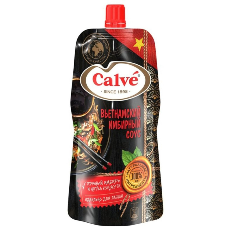 Соус 230 гр Calve Вьетнамский Имбирный д/п